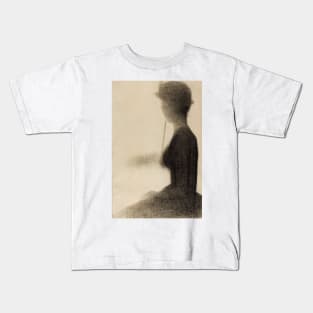 Seated Woman with a Parasol (study for La Grande Jatte) by Georges-Pierre Seurat Kids T-Shirt